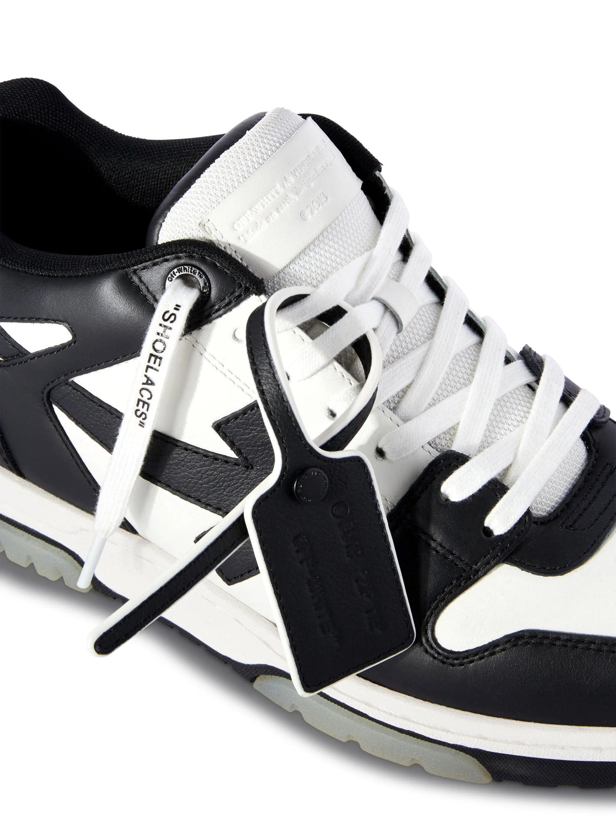 "Off-Sneaker" Black and White