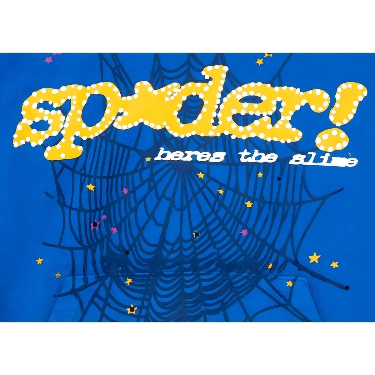 "Sp5der-Hoodie" Blue