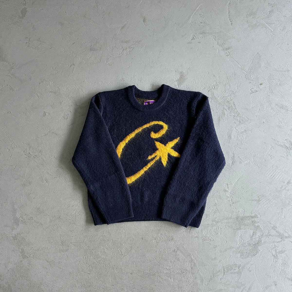 "CRTZ" Mohair Darkblue