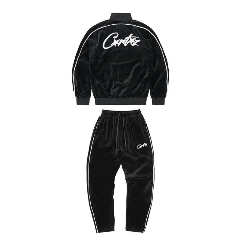 "CRTZ-Velour Tracksuit"