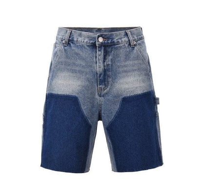 Belleza Blue Carpenter Shorts