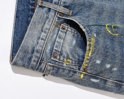 "Wavy"- Flared Denim