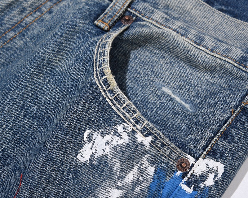 "Wavy"- Flared Denim