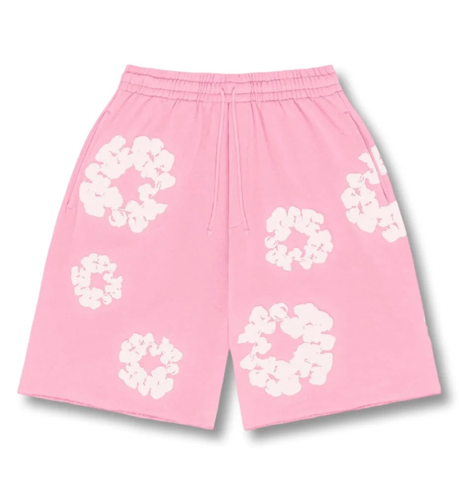"Flower Shorts" Pink
