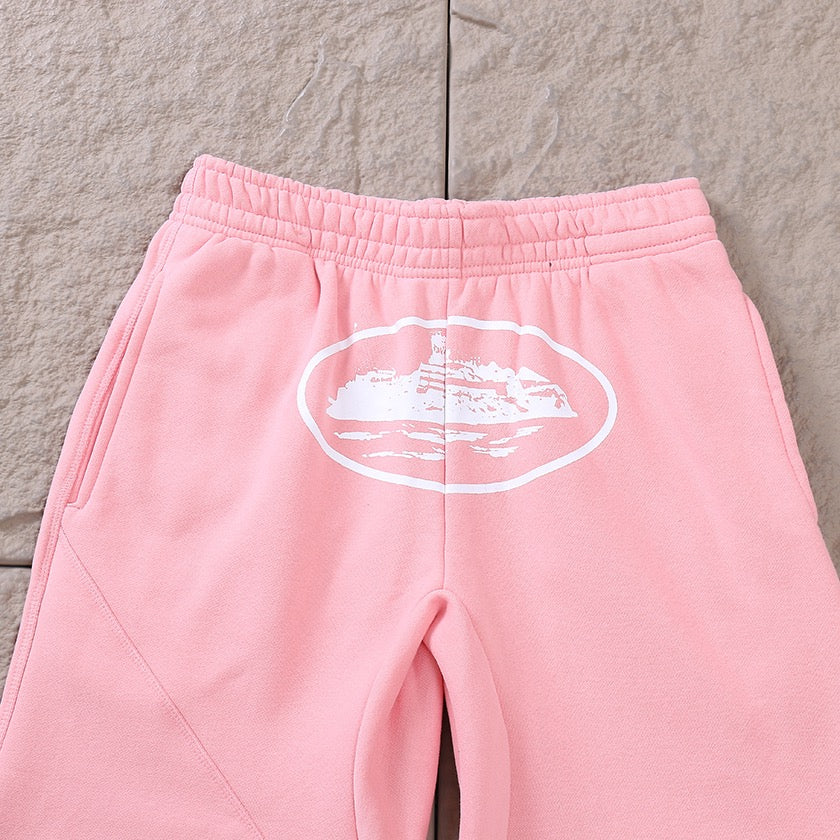"alcatraz" shorts pink