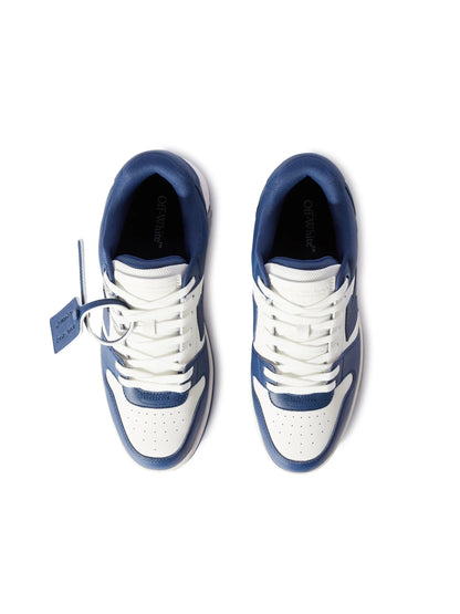 "Off-Sneaker" Blue and White