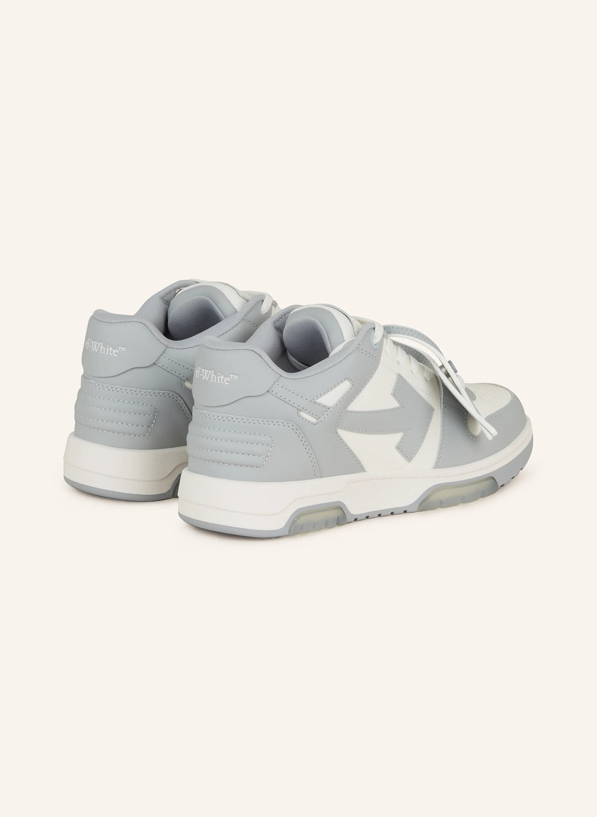 "Off-Sneaker" Grey and White